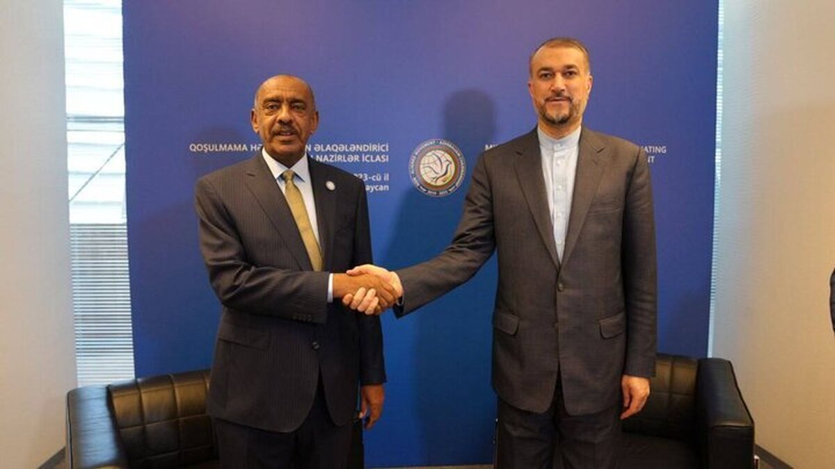 وزرای امور خارجه ایران و سودان دیدار و گفت‌وگو کردند