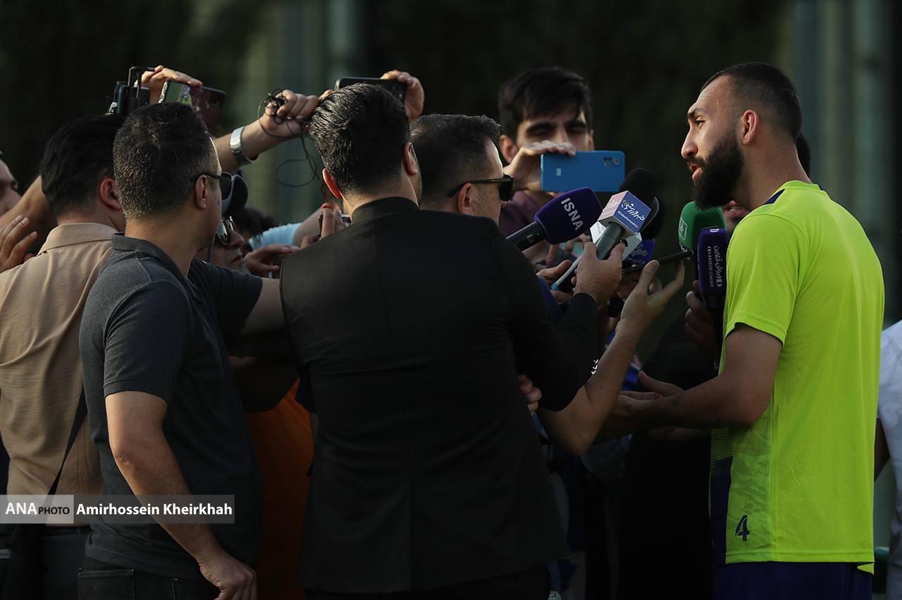 گزارش تصویری از تمرین امروز استقلال در کمپ ناصر حجازی گزارش تصویری از تمرین امروز استقلال در کمپ ناصر حجازی