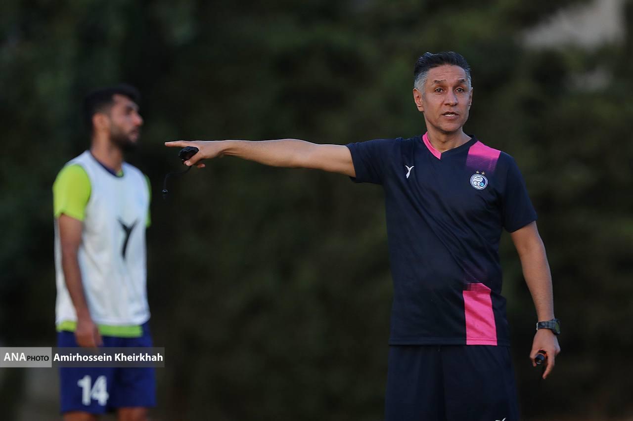 گزارش تصویری از تمرین امروز استقلال در کمپ ناصر حجازی گزارش تصویری از تمرین امروز استقلال در کمپ ناصر حجازی