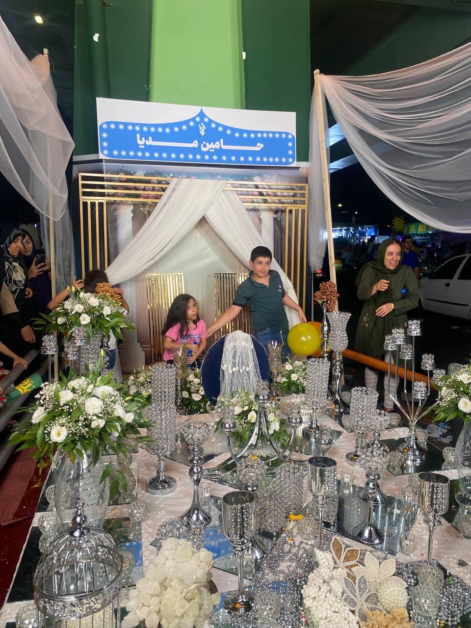 مهمونی ۱۰ کیلومتری غدیر؛ تهران غرق نور ولایت شد +عکس