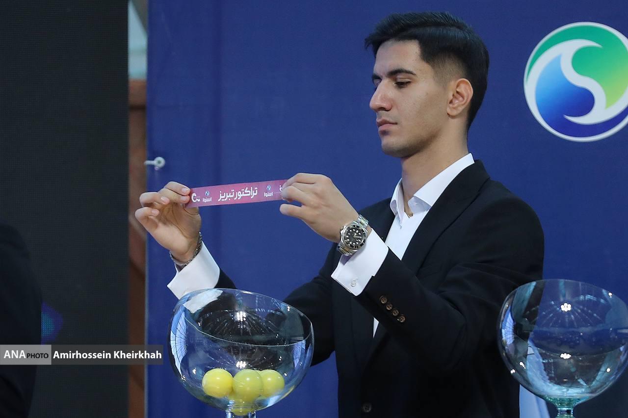 گزارش تصویری از قرعه‌کشی لیگ برتر بیست و سوم