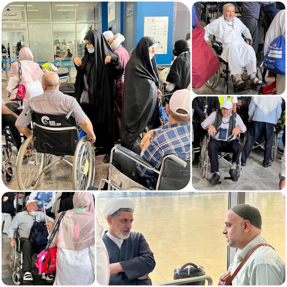 بازگشت کاروان جانبازان حج تمتع به کشور+ عکس