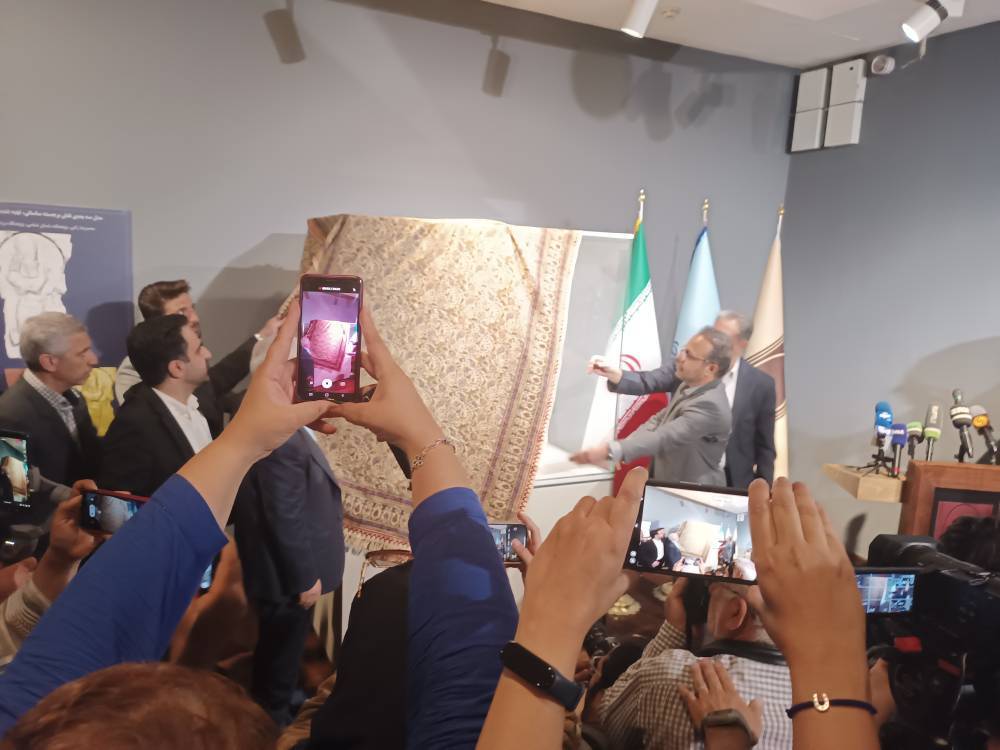 «نقش برجسته ساسانی» در تهران رونمایی شد