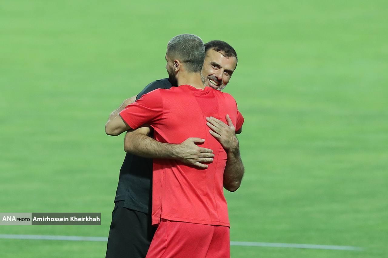 از گفت‌وگوی جالب گل‌محمدی با بیرانوند تا شوخی با سرلک در گزارش تصویری تمرین پرسپولیس