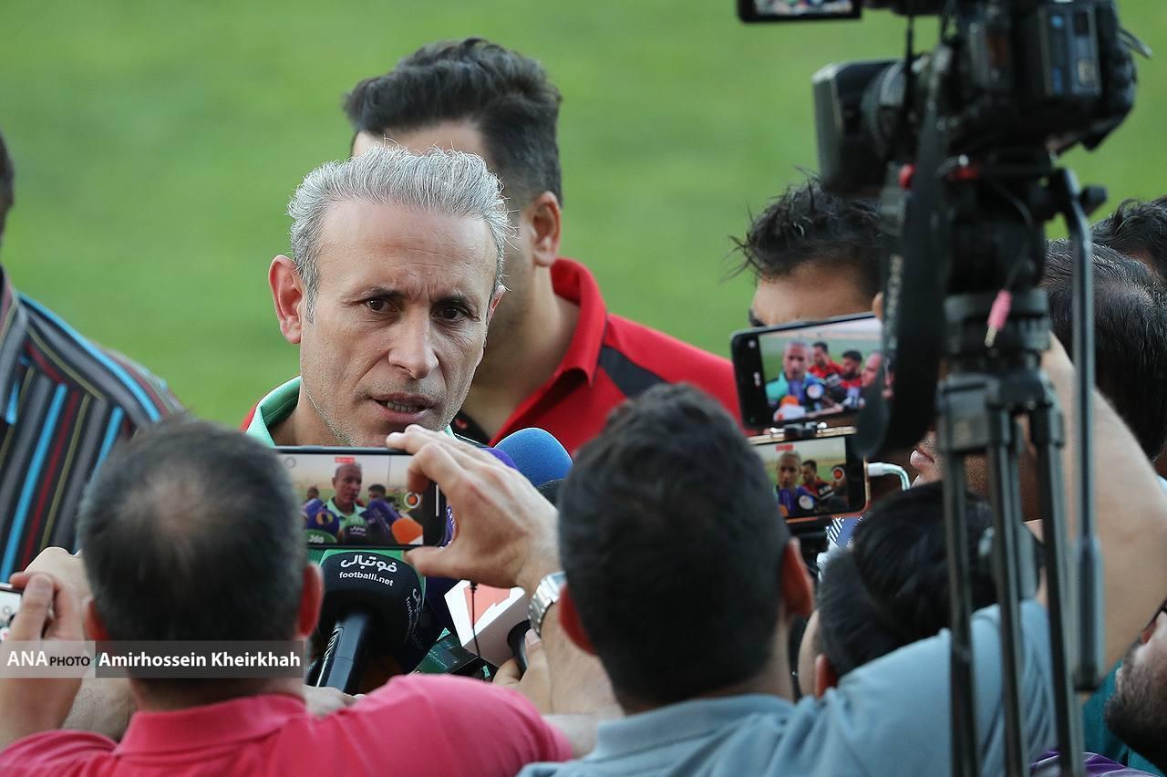 از گفت‌وگوی جالب گل‌محمدی با بیرانوند تا شوخی با سرلک در گزارش تصویری تمرین پرسپولیس