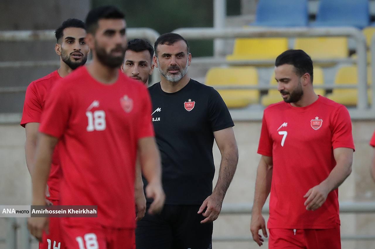 از گفت‌وگوی جالب گل‌محمدی با بیرانوند تا شوخی با سرلک در گزارش تصویری تمرین پرسپولیس