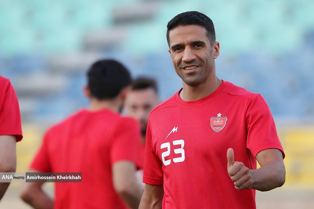 از گفت‌وگوی جالب گل‌محمدی با بیرانوند تا شوخی با سرلک در گزارش تصویری تمرین پرسپولیس