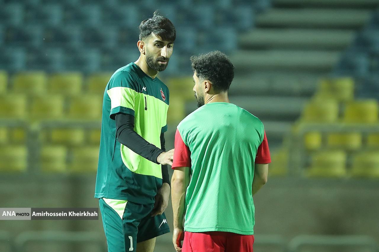 از گفت‌وگوی جالب گل‌محمدی با بیرانوند تا شوخی با سرلک در گزارش تصویری تمرین پرسپولیس
