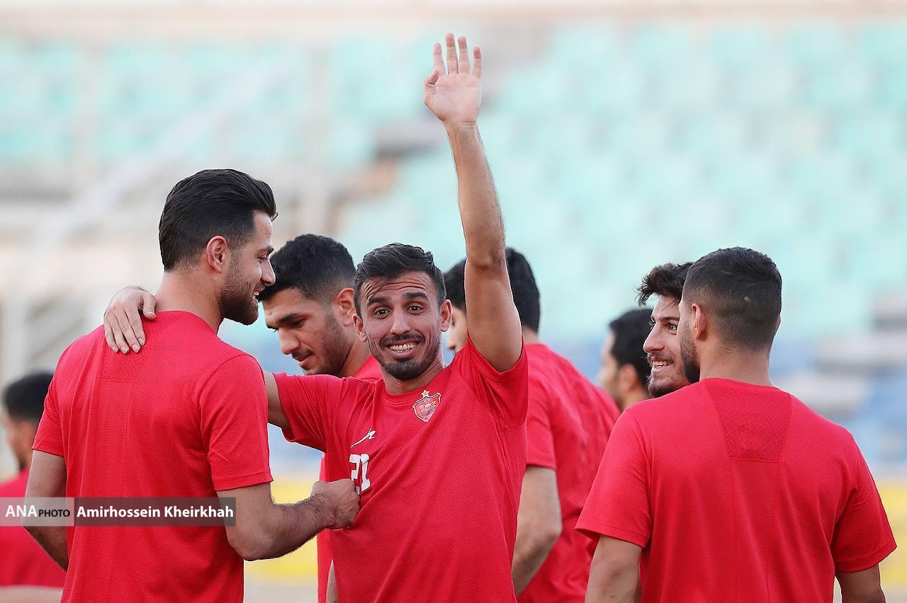 از گفت‌وگوی جالب گل‌محمدی با بیرانوند تا شوخی با سرلک در گزارش تصویری تمرین پرسپولیس