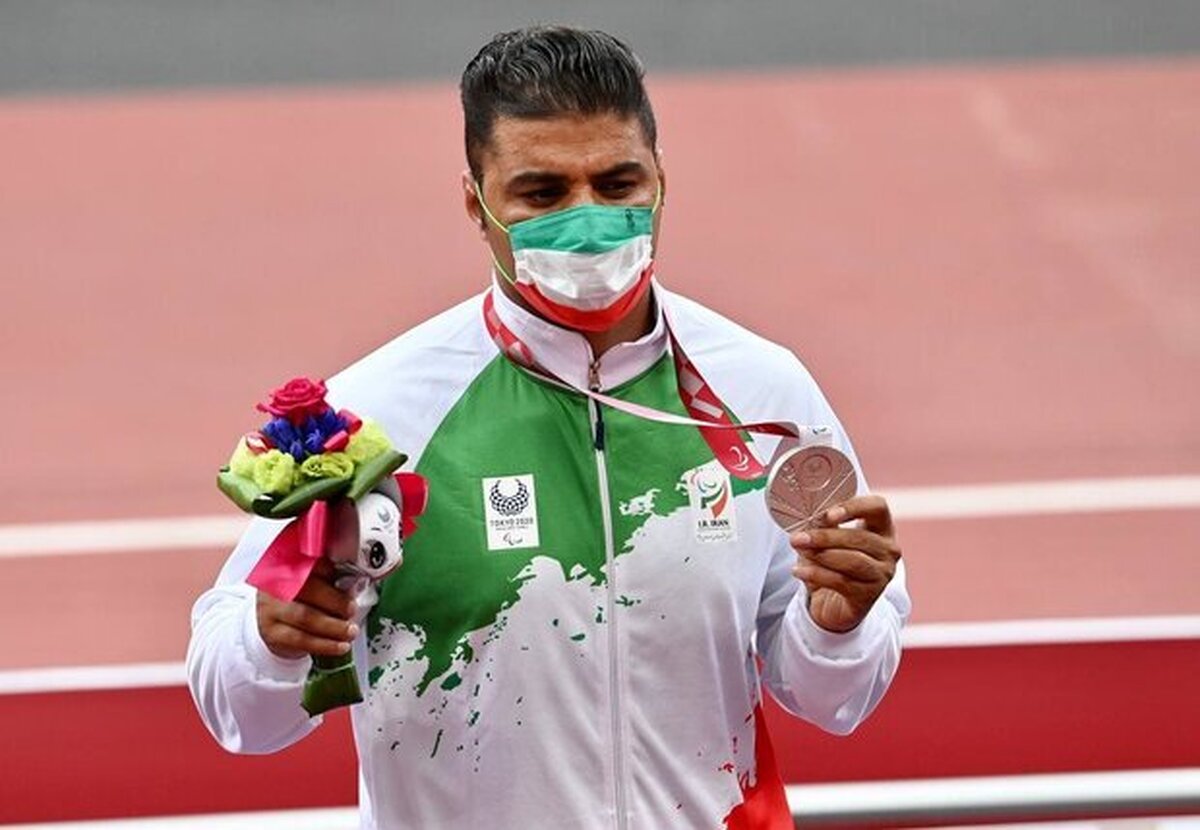 اتفاق عجیب برای ورزشکار پارادوومیدانی ایران  مدال طلا تبدیل به جایگاه چهارمی شد!+ عکس