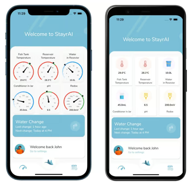 تعویض خودکار آب آکواریم با استفاده از هوش مصنوعی