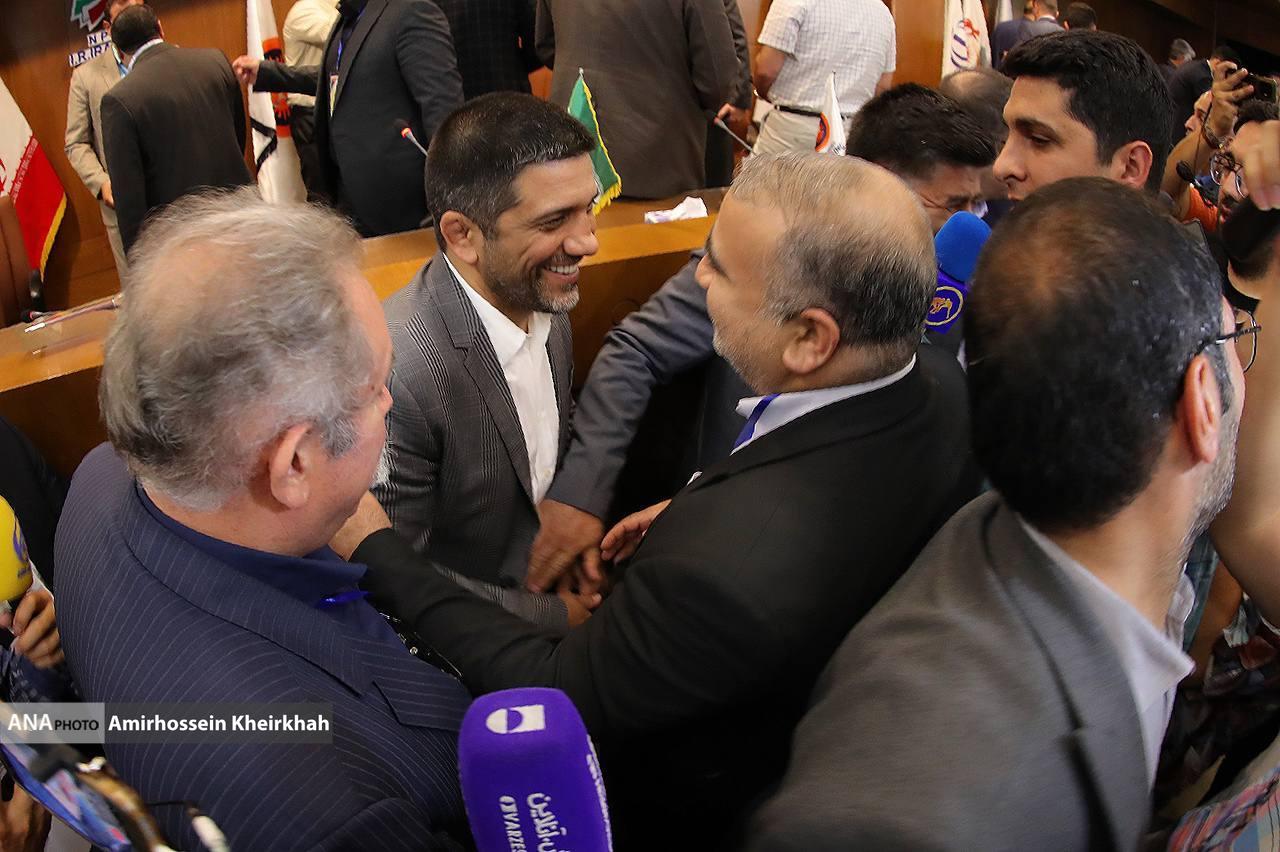 تصاویر انتخابات فدراسیون کشتی و ریاست مجدد دبیر