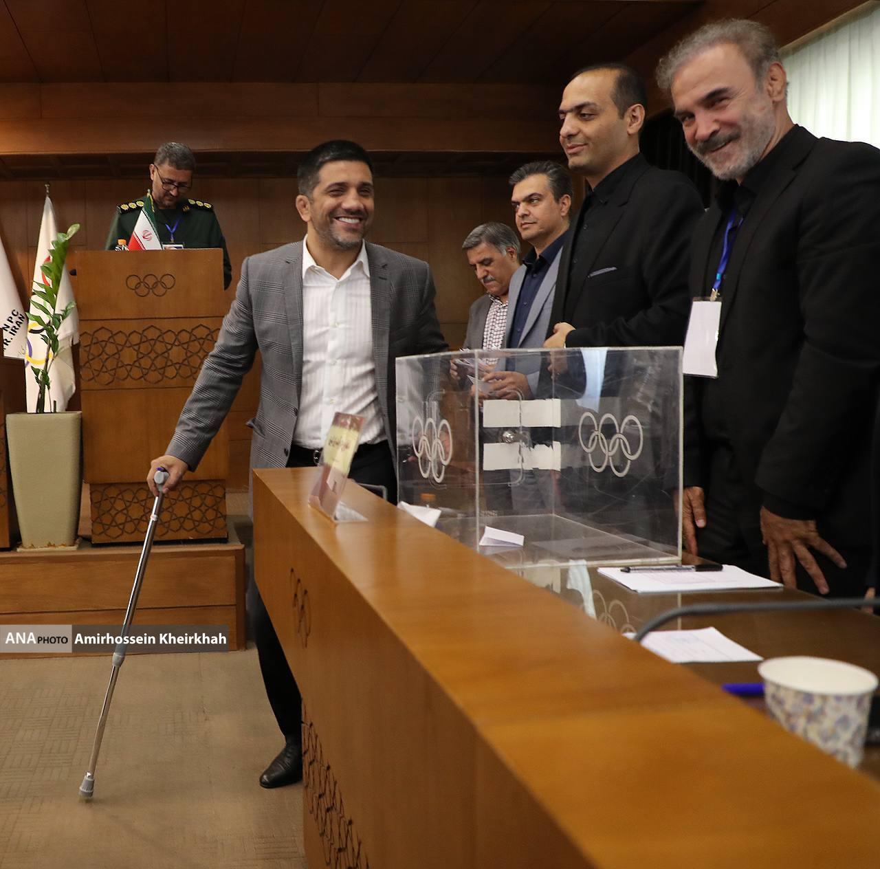 گزارش تصویری از مجمع انتخاباتی فدراسیون کشتی