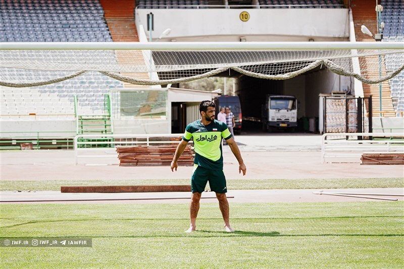 از گلری تا نقش دروازهبان برای مرد طلایی کشتی+ تصاویر از گلری تا نقش دروازهبان برای مرد طلایی کشتی+ تصاویر