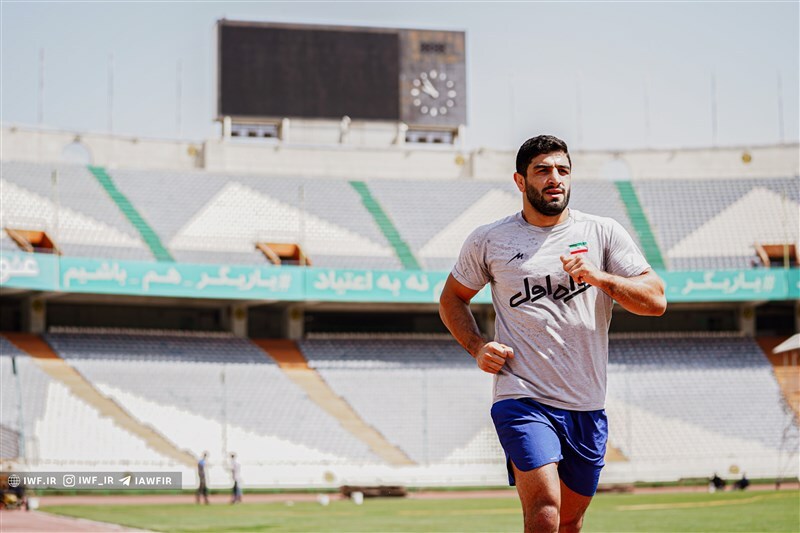 خیز قاسمپور برای هتتریک طلای جهان+ تصاویر خیز قاسمپور برای هتتریک طلای جهان+ تصاویر