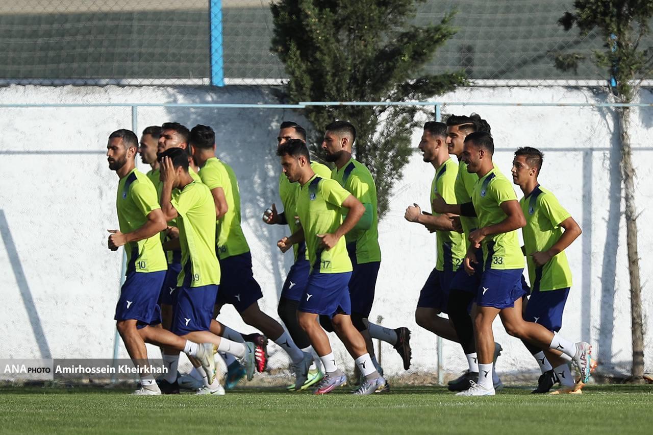 گزارش تصویری از اولین تمرین تیم فوتبال استقلال زیر نظر نکونام