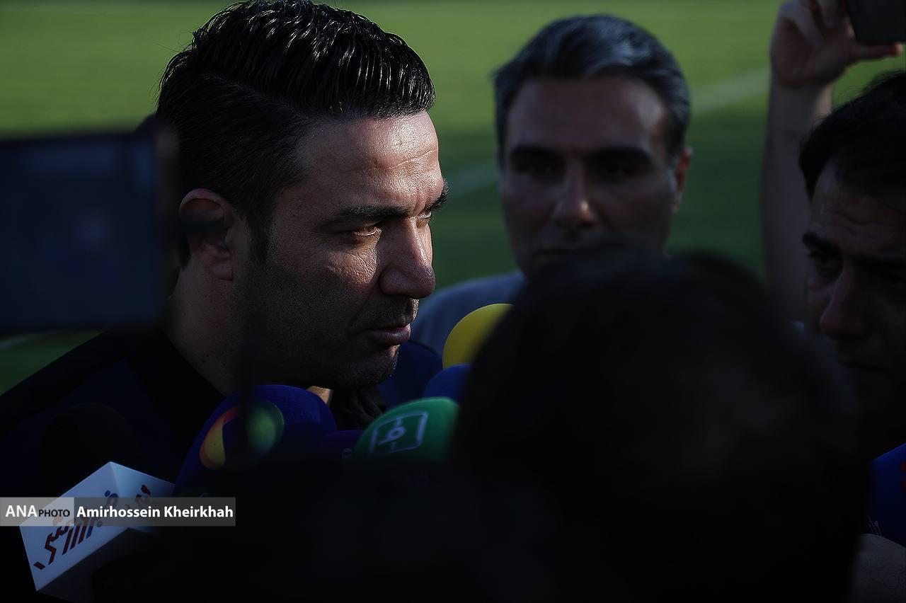 گزارش تصویری از اولین تمرین تیم فوتبال استقلال زیر نظر نکونام