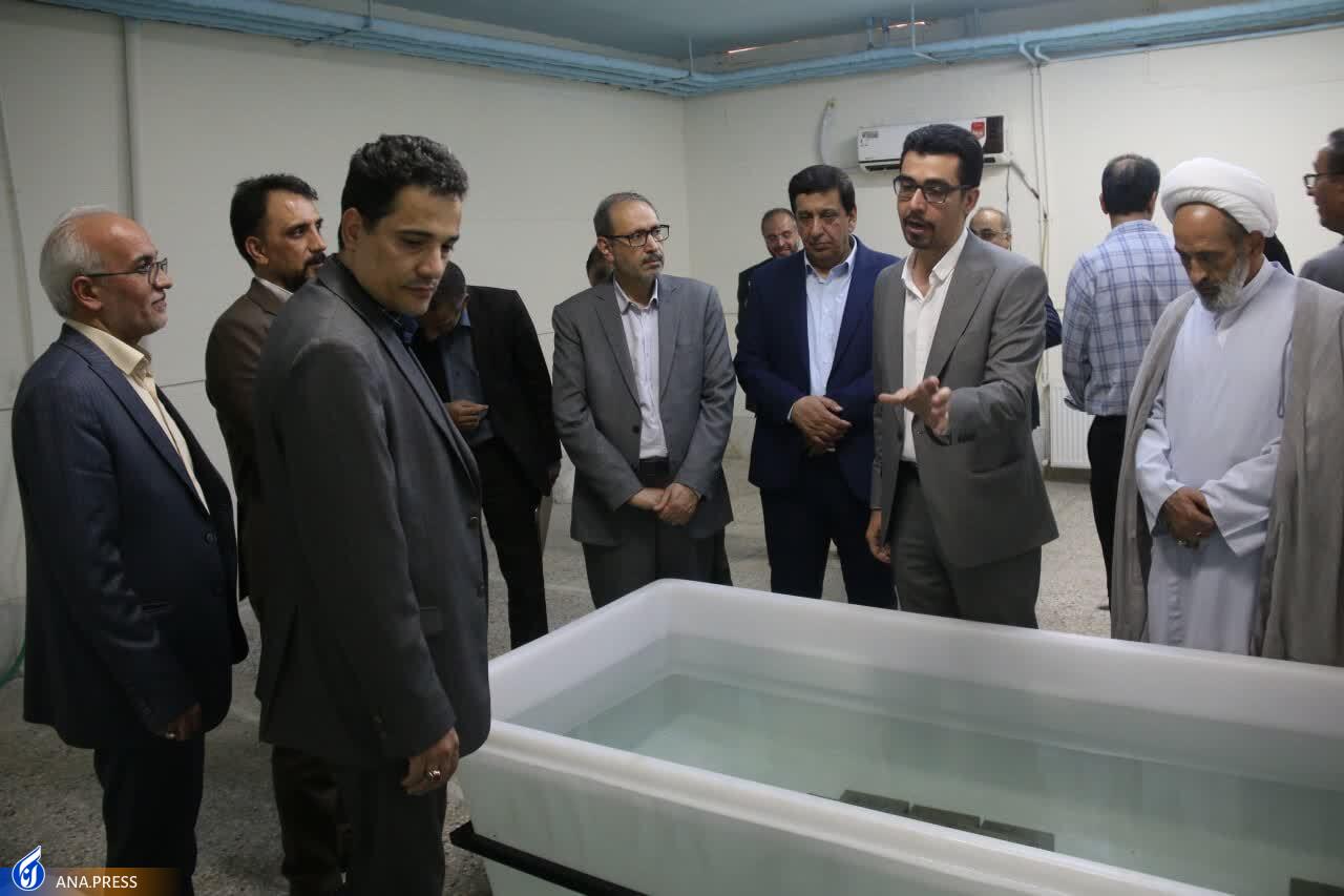 بهرهبرداری از آزمایشگاه استاندارد بتن دانشگاه آزاد یزد بهرهبرداری از آزمایشگاه استاندارد بتن دانشگاه آزاد یزد