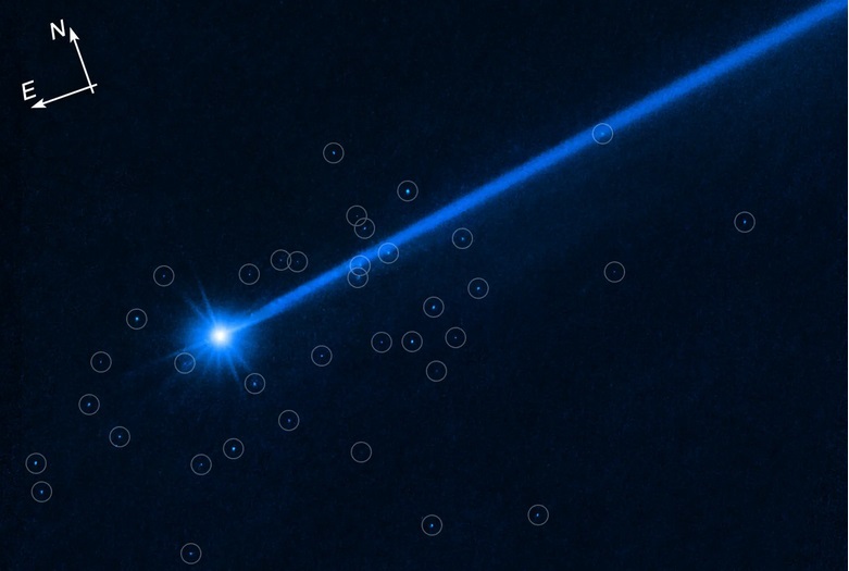 صورت فلکی کوچکی از سنگهای پرتاب شده در «دیمورفوس» شناسایی شد صورت فلکی کوچکی از سنگهای پرتاب شده در «دیمورفوس» شناسایی شد