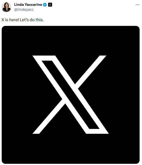 «ایکس X» جایگزین پرنده آبی توییتر شد