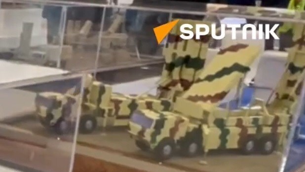 سامانه پدافندی صیاد تاکتیکی در نمایشگاه دفاعی روسیه به نمایش درآمد