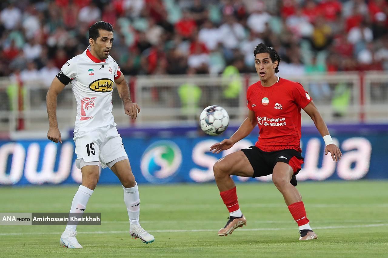 گزارش تصویری از برتری پرسپولیس در خانه تراکتور