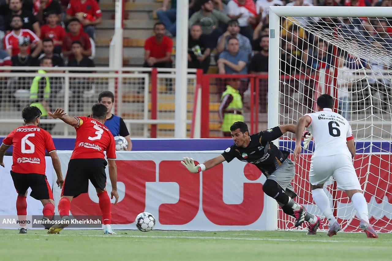 گزارش تصویری از برتری پرسپولیس در خانه تراکتور