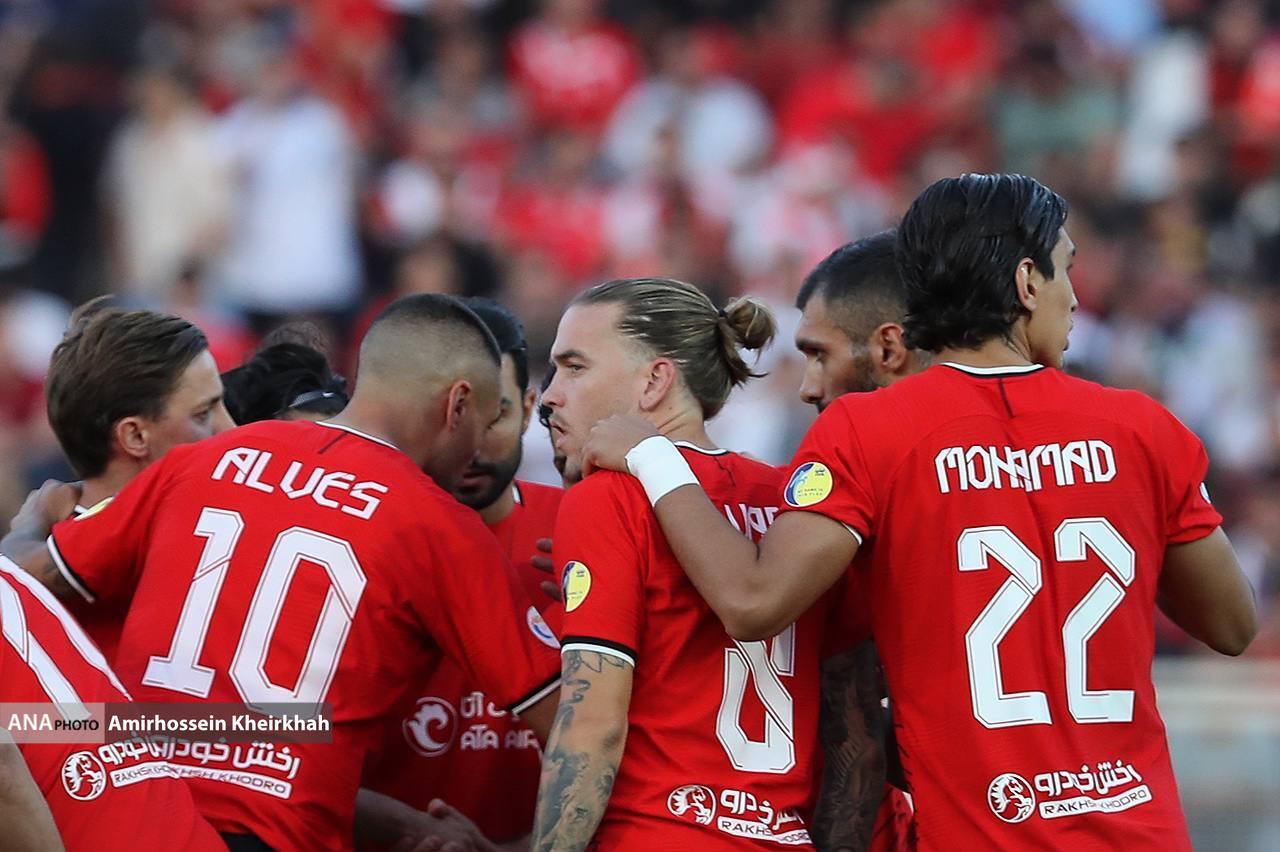 گزارش تصویری از برتری پرسپولیس در خانه تراکتور