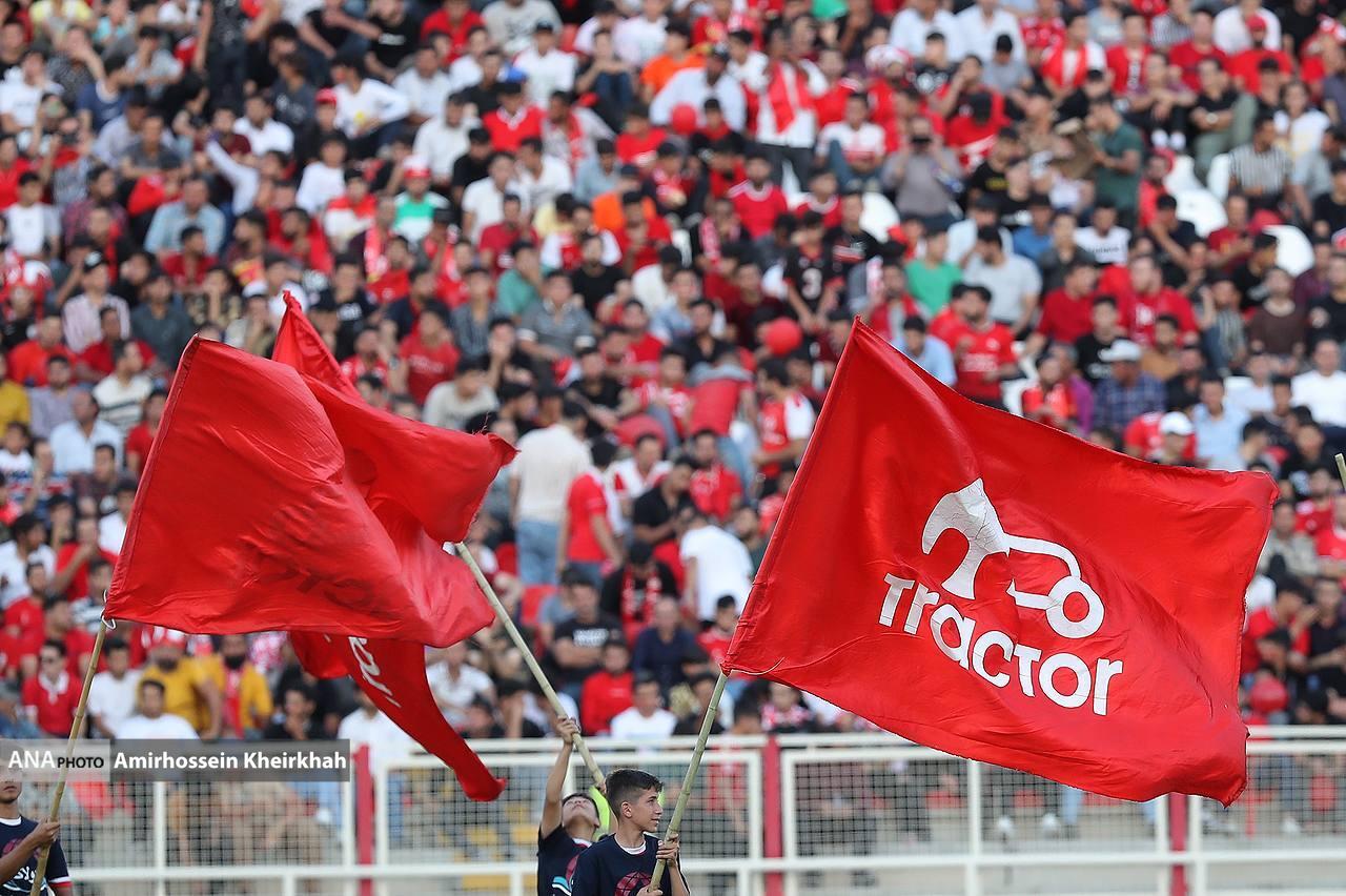 گزارش تصویری از برتری پرسپولیس در خانه تراکتور