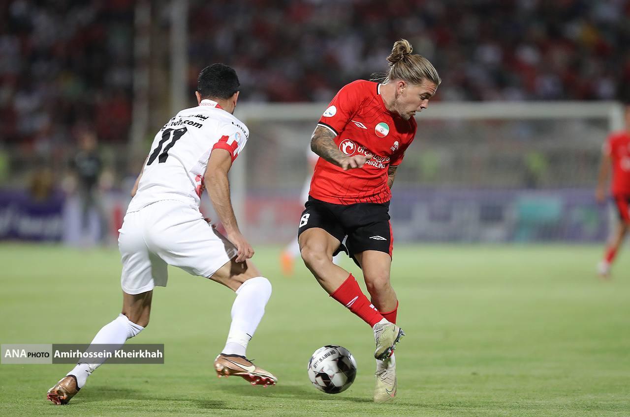 گزارش تصویری از برتری پرسپولیس در خانه تراکتور