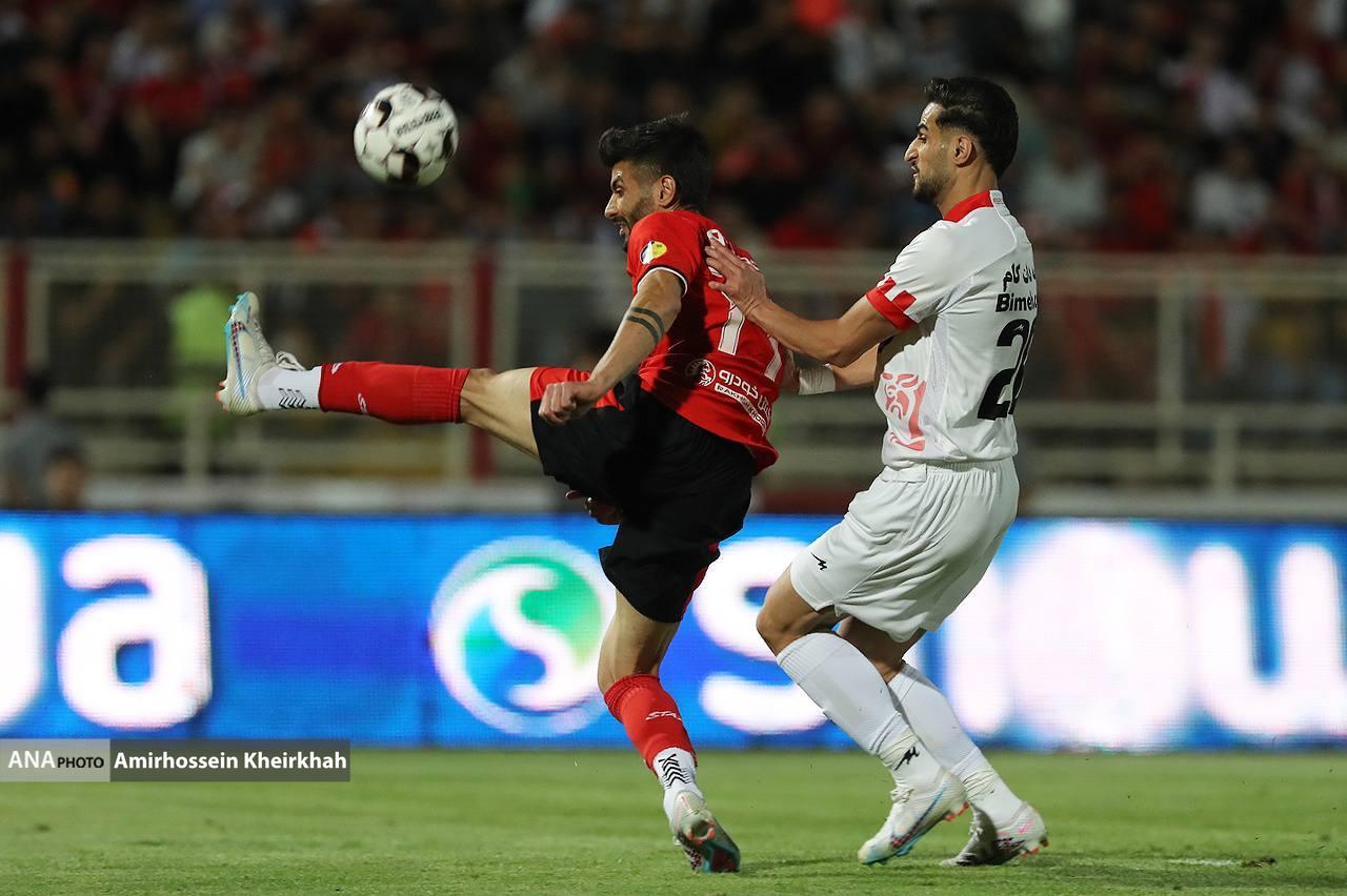 گزارش تصویری از برتری پرسپولیس در خانه تراکتور