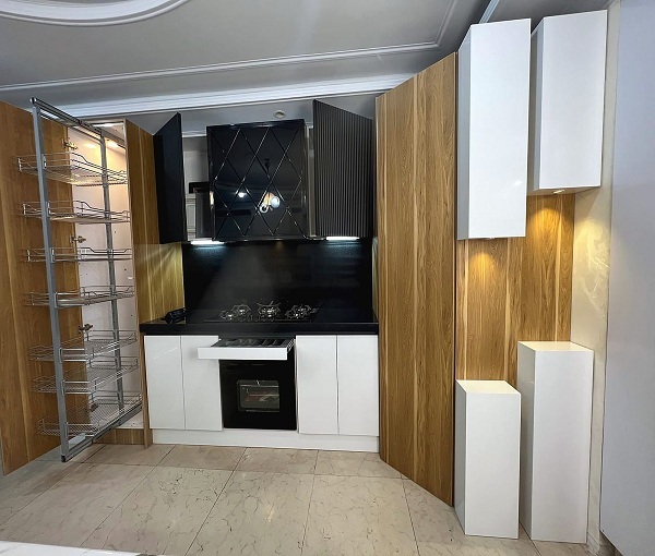 طراحی یک کابینت تلفیقی مدرن عالی برای آشپزخانه از آرشام دکور