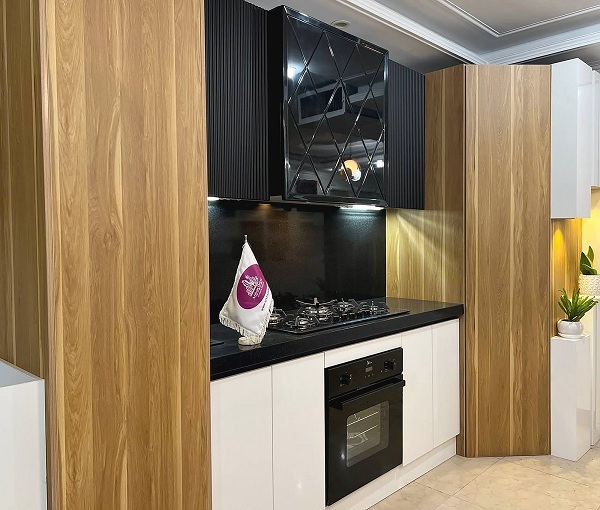 طراحی یک کابینت تلفیقی مدرن عالی برای آشپزخانه از آرشام دکور