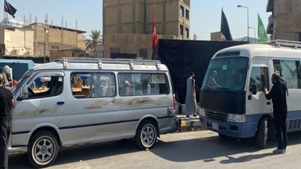 تردد با وسیله نقلیه در خاک عراق