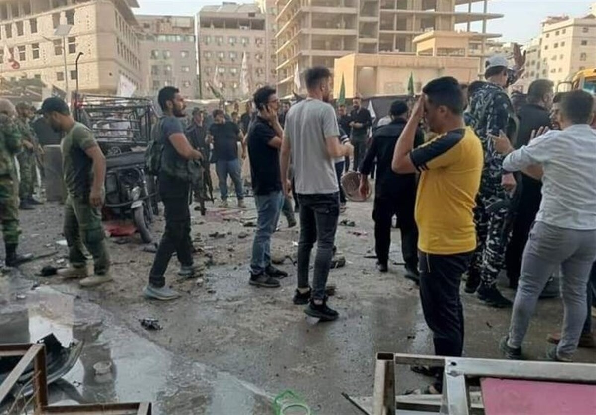 انفجار تروریستی در منطقه زینبیه دمشق