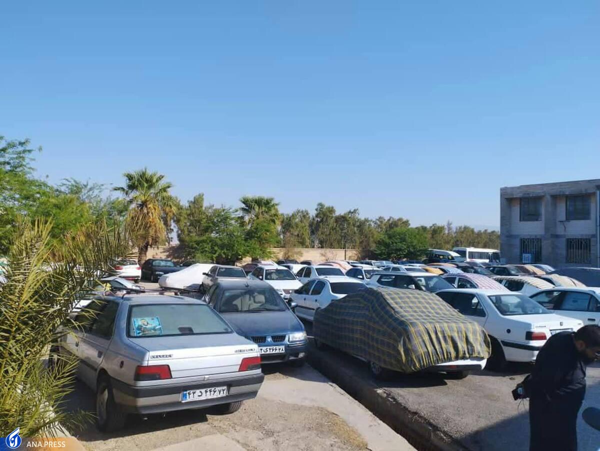 زمین‌های دانشگاه آزاد مهران با گنجایش ۱۲ هزار خودرو در اختیار زائران اربعین