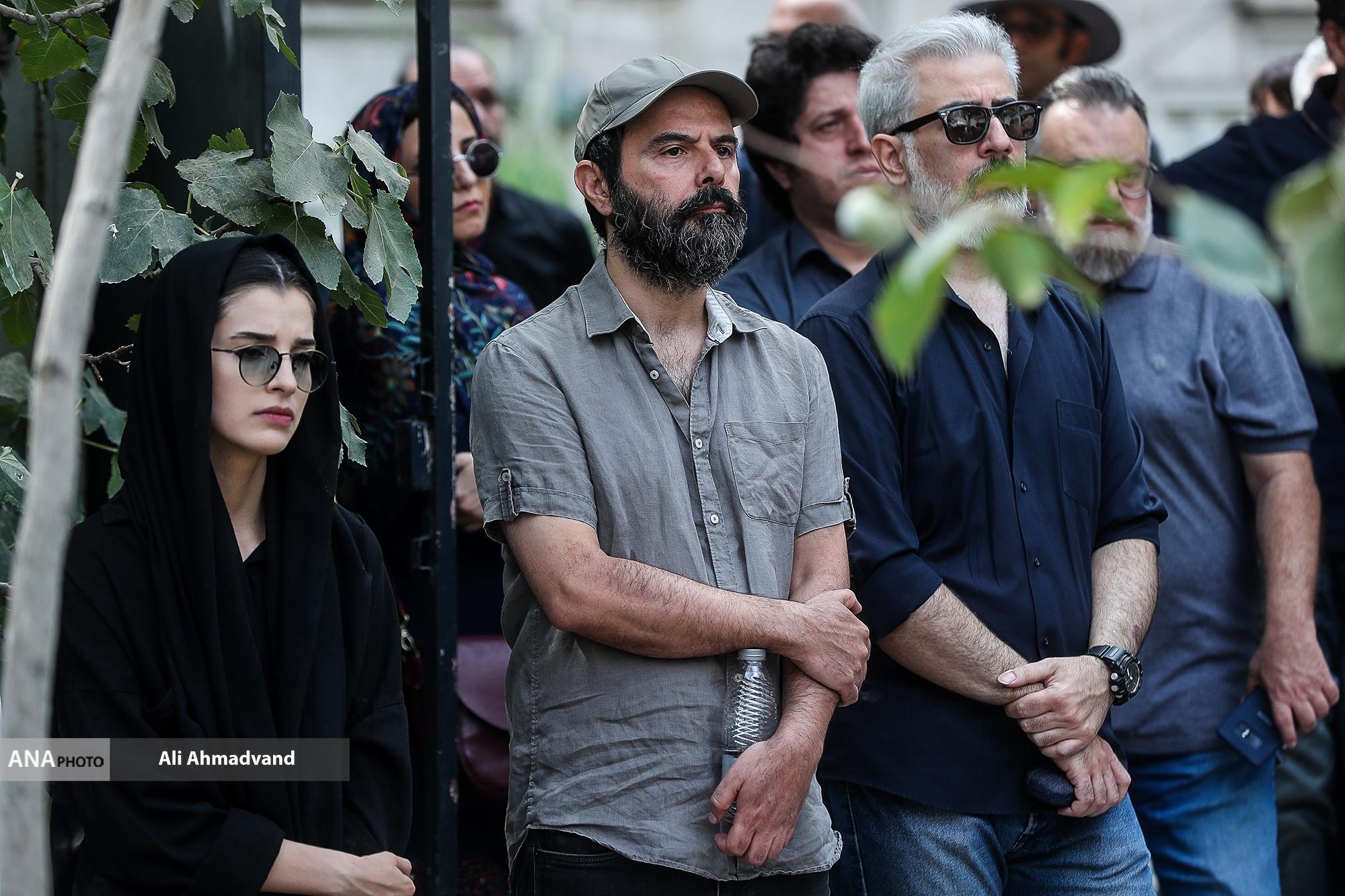 مرتضی پورصمدی در خانه سینما تشییع شد/ شهاب حسینی: حس روزی را دارم که پدرم را از دست دادم