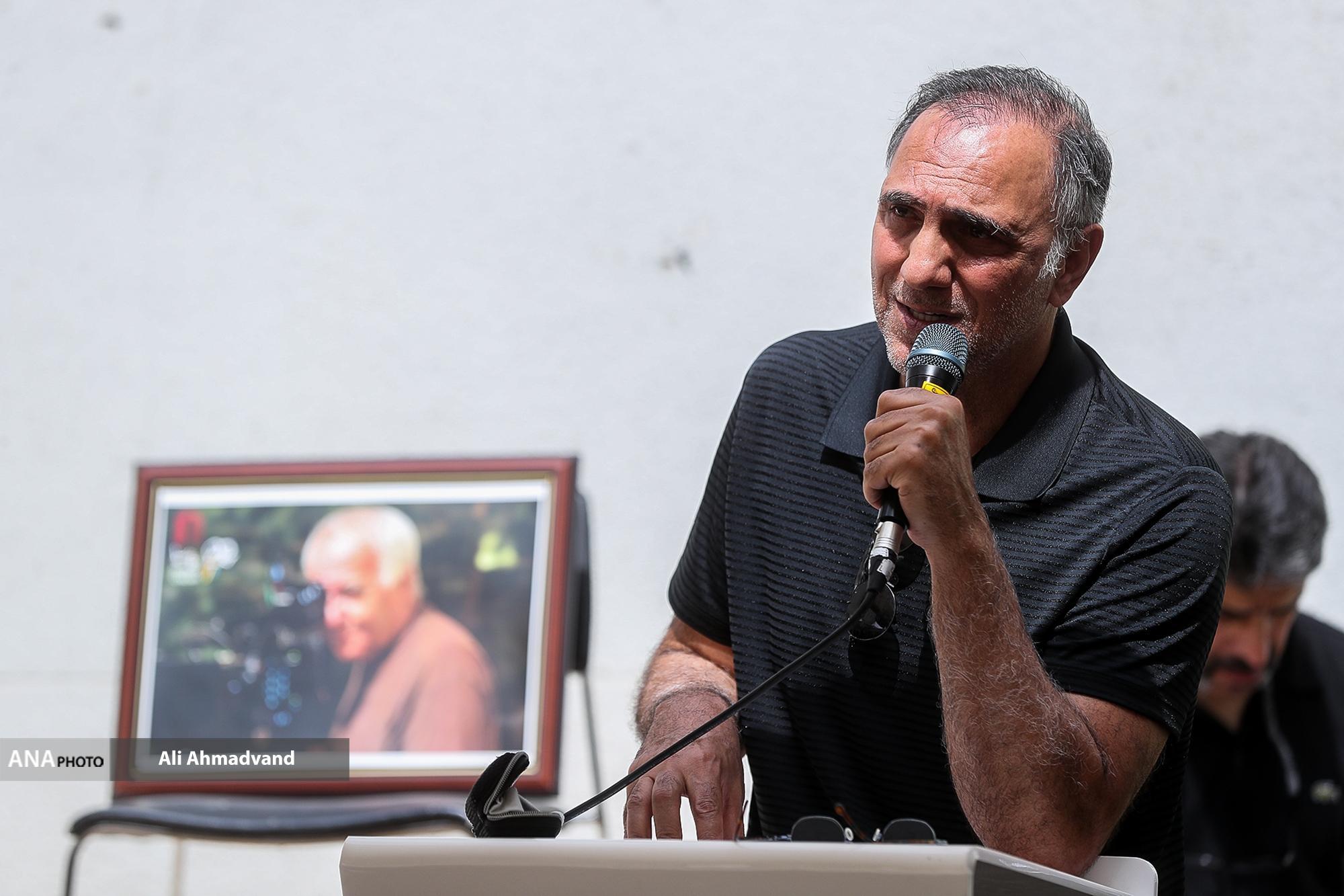 مرتضی پورصمدی در خانه سینما تشییع شد/ شهاب حسینی: حس روزی را دارم که پدرم را از دست دادم