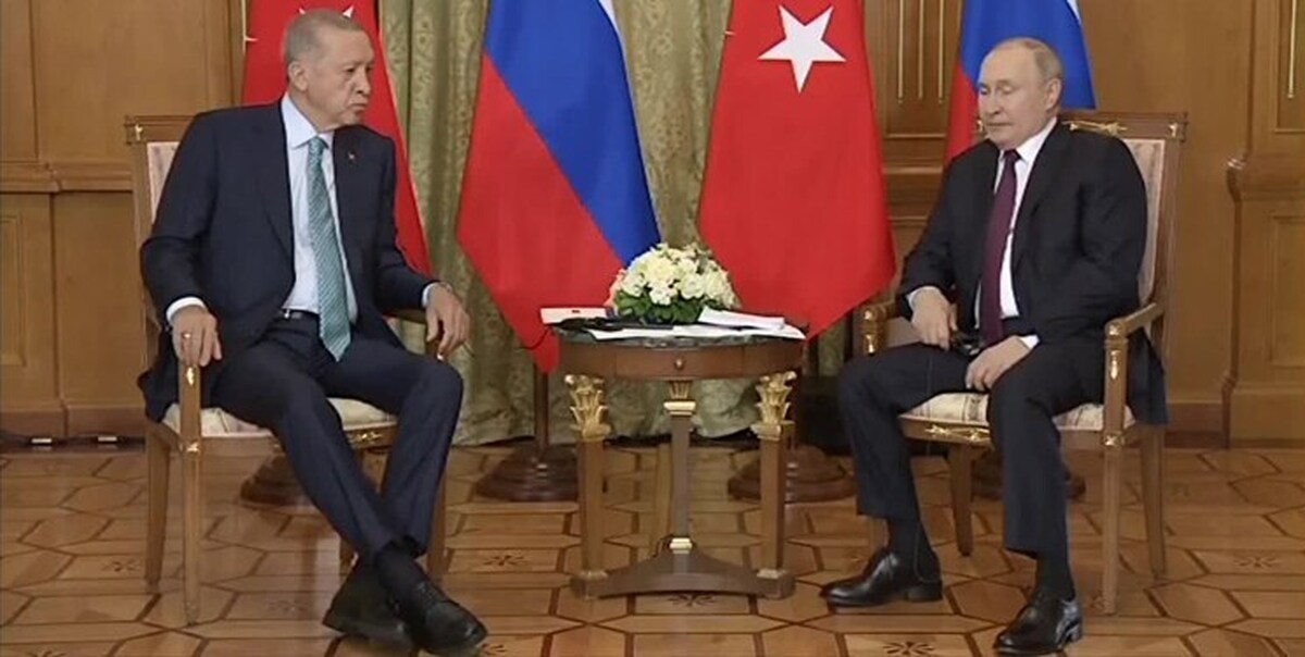 دیدار در سوچی/ «پوتین» و «اردوغان» بر اهمیت توافق غلات تأکید کردند