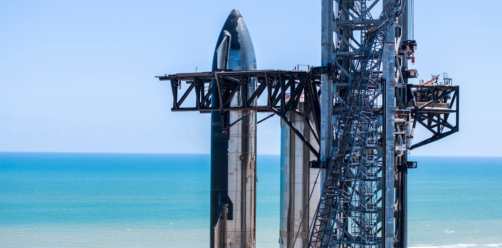 استارشیپ برای دومین پرتاب آزمایشی آماده میشود استارشیپ برای دومین پرتاب آزمایشی آماده میشود