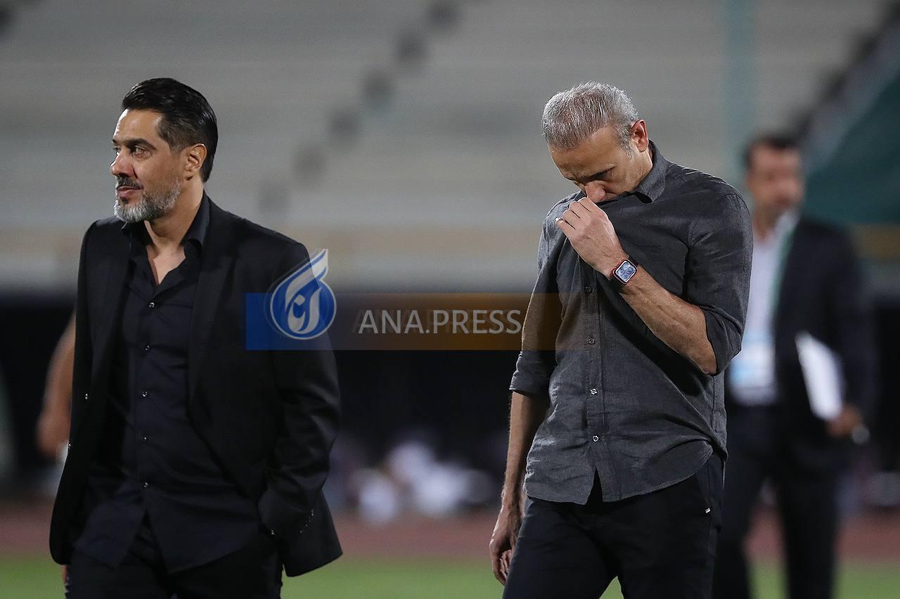 تصاویر گل به خودی پرسپولیس و کلافه شدن گل‌محمدی