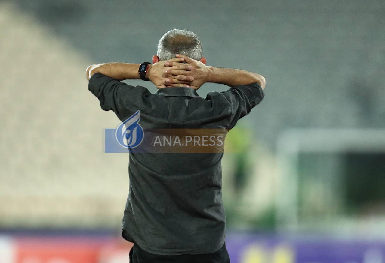 تصاویر گل به خودی پرسپولیس و کلافه شدن گل‌محمدی