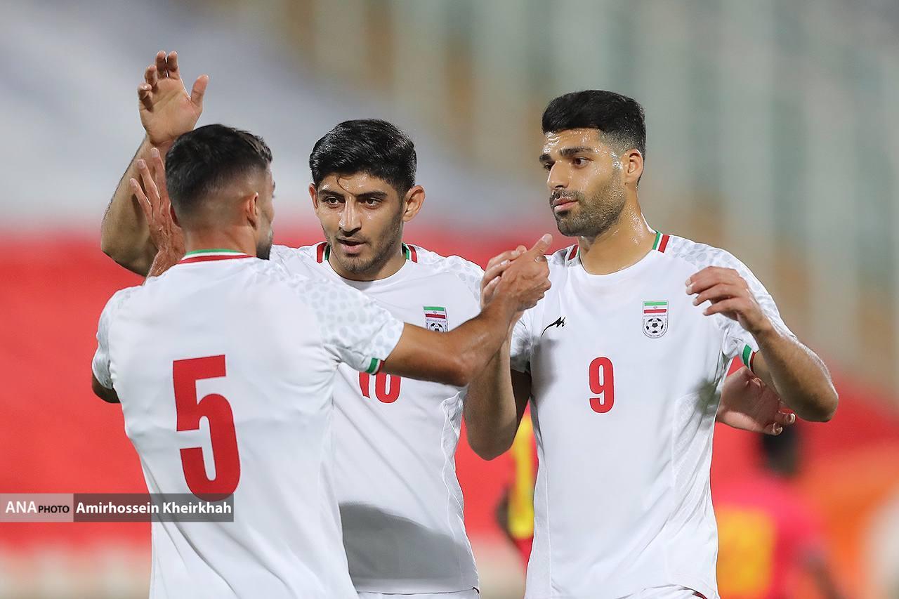 تصاویر متفاوت از برتری پرگل شاگردان قلعه‌نویی بر آنگولا