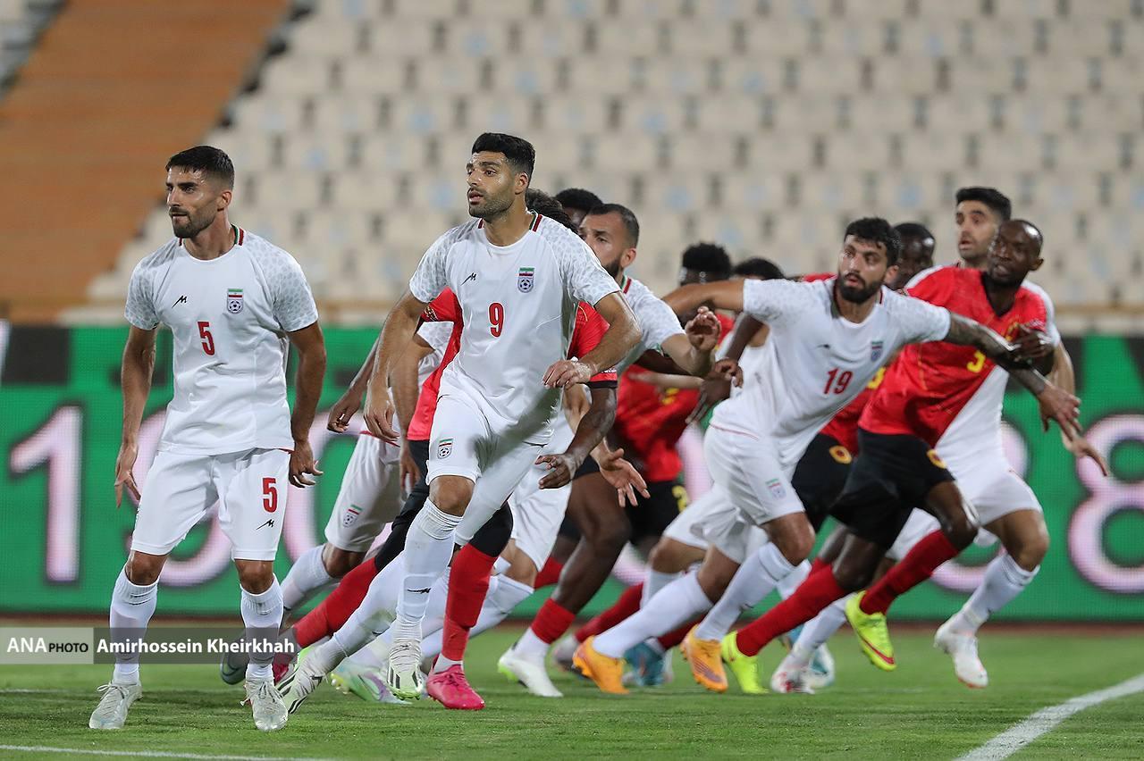 تصاویر متفاوت از برتری پرگل شاگردان قلعه‌نویی بر آنگولا