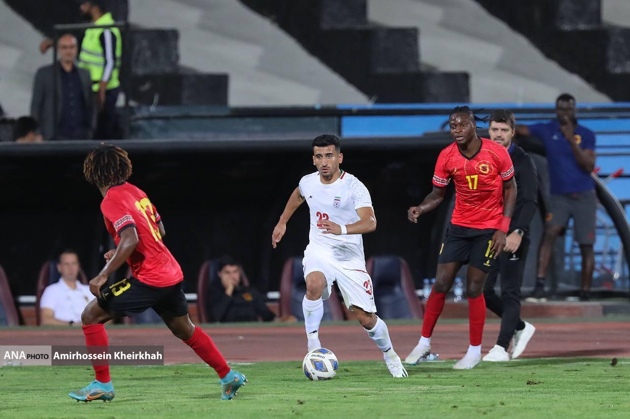 تصاویر متفاوت از برتری پرگل شاگردان قلعه‌نویی بر آنگولا