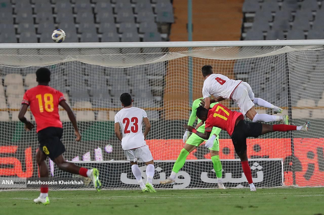 تصاویر متفاوت از برتری پرگل شاگردان قلعه‌نویی بر آنگولا