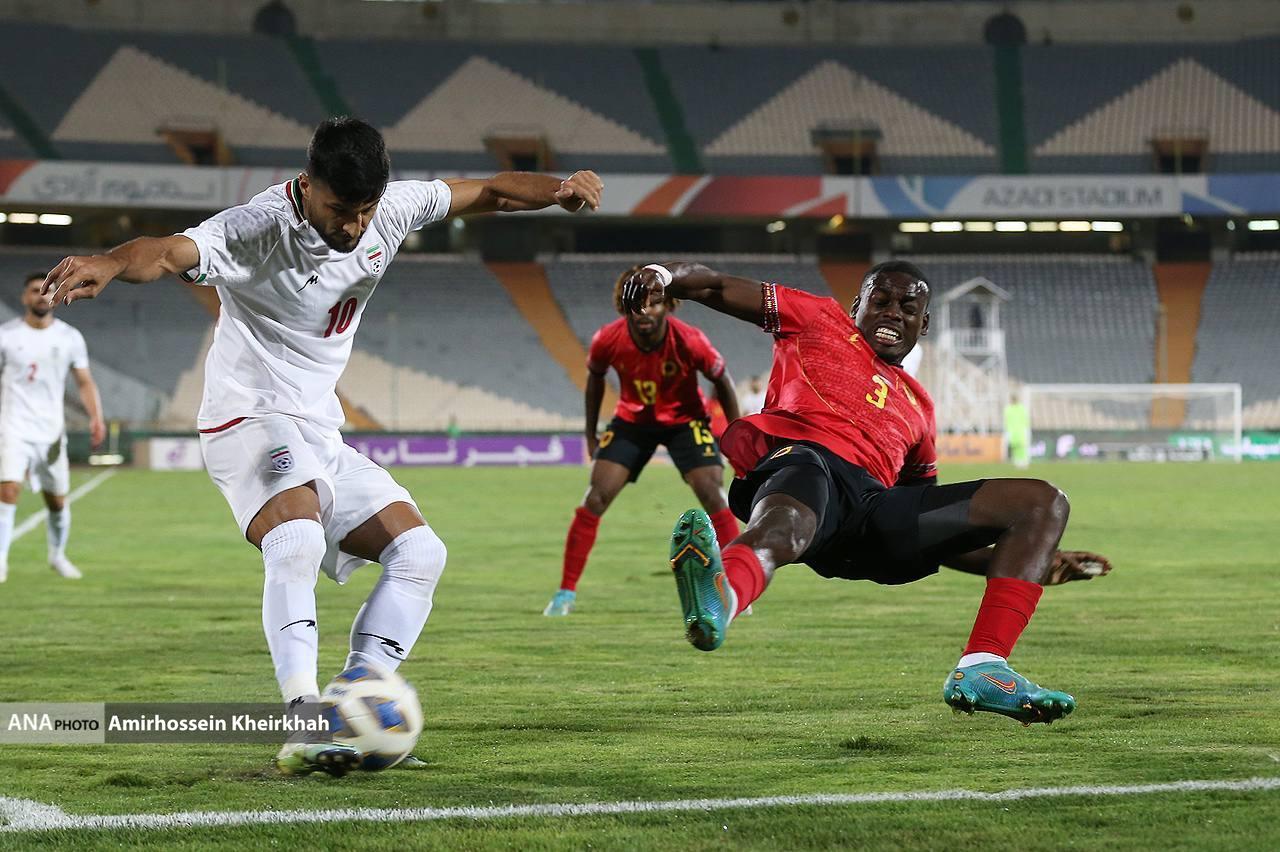 تصاویر متفاوت از برتری پرگل شاگردان قلعه‌نویی بر آنگولا