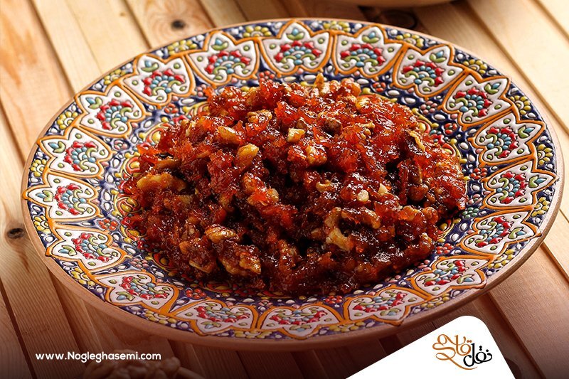 سوغات ارومیه و خرید نقل از نقل قاسمی