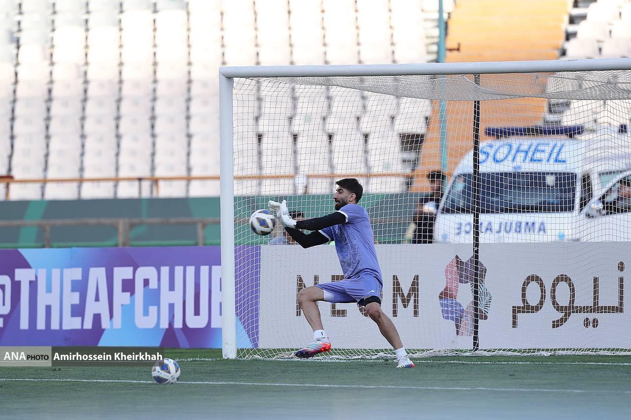 لیگ قهرمانان آسیا| گزارش تصویری از آخرین تمرین پرسپولیس مقابل النصر با حضور بیرانوند