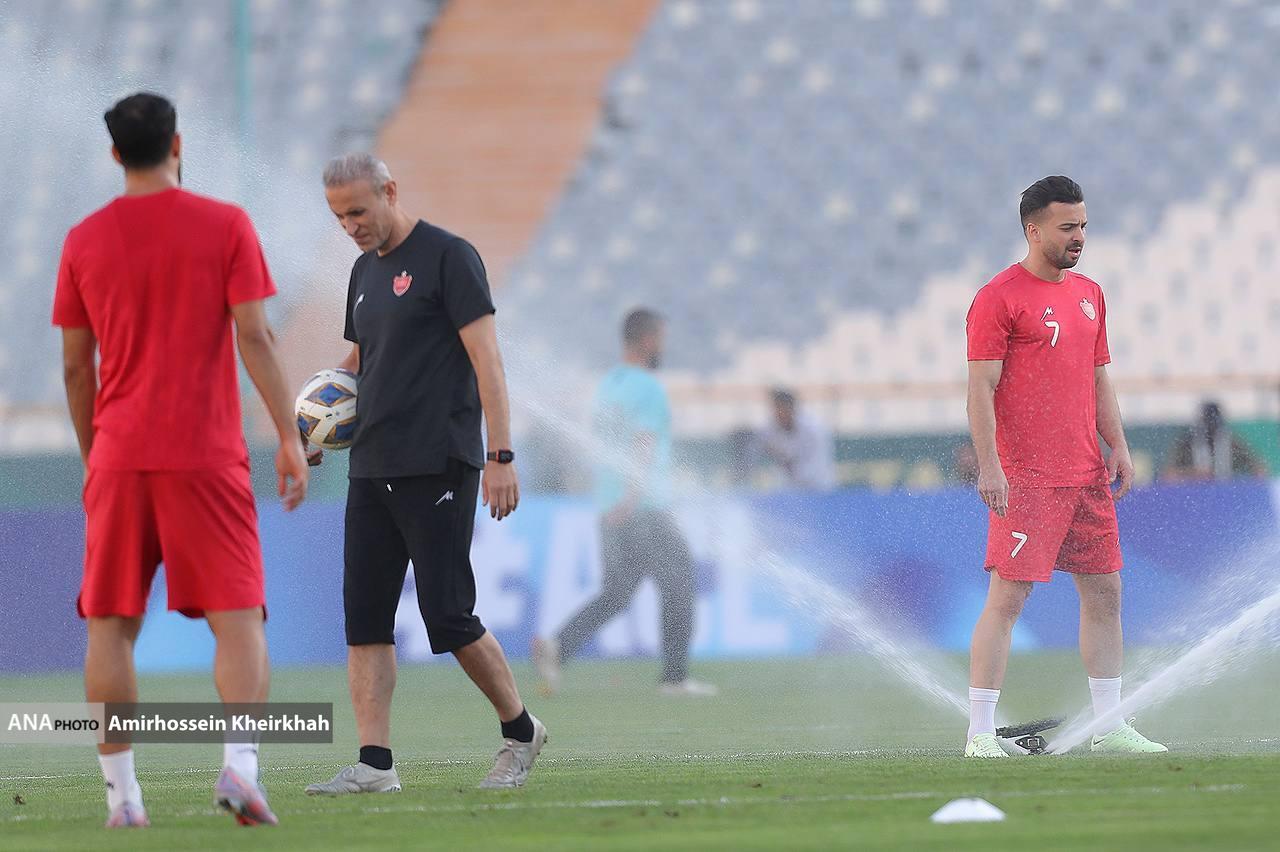 لیگ قهرمانان آسیا| گزارش تصویری از آخرین تمرین پرسپولیس مقابل النصر با حضور بیرانوند